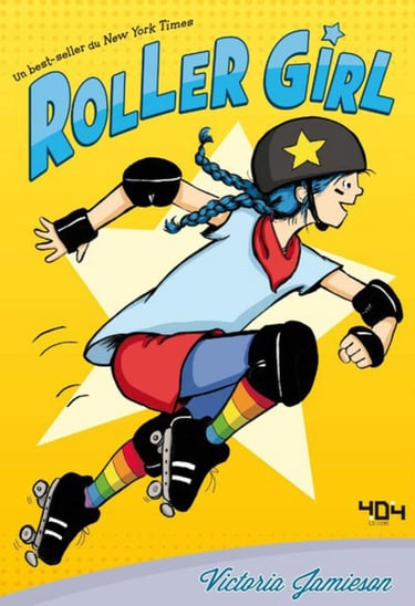 Première de couverture de la BD Roller girl