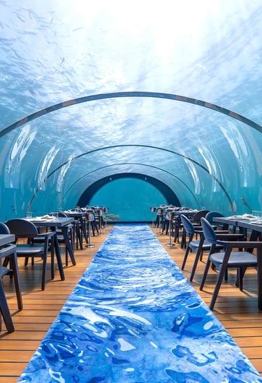Hurawalhi Maldives 5.8 underwater restaurant