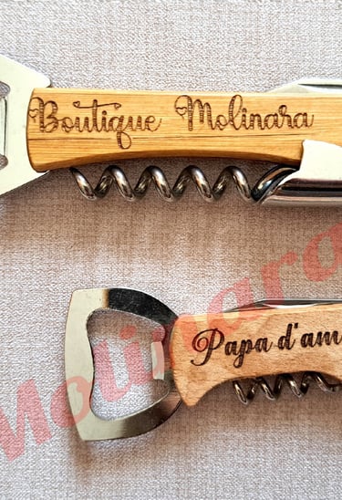 cadeau pour les invité d'un mariage, tire bouchon, décapsuleur