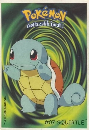 Squirtle Dunkin Boomer 1999