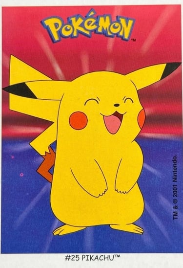 Pikachu Dunkin Boomer 2001