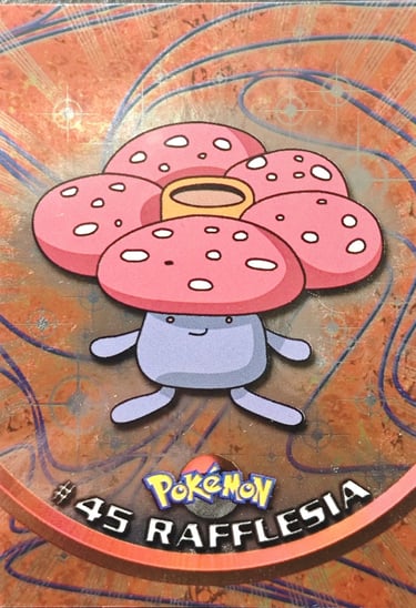 Rafflésia topps série 1 foil