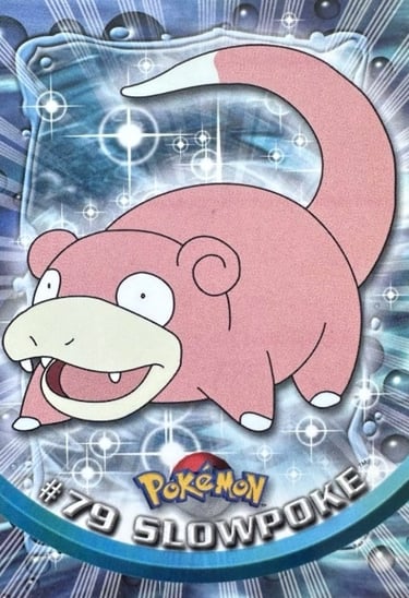79 Slowpoke Topps Pokémon series 2 US