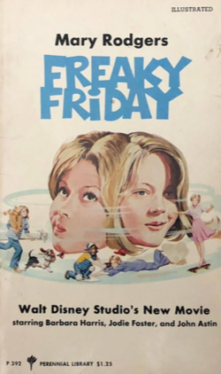 Freaky Friday Book Cover Barbara Harris