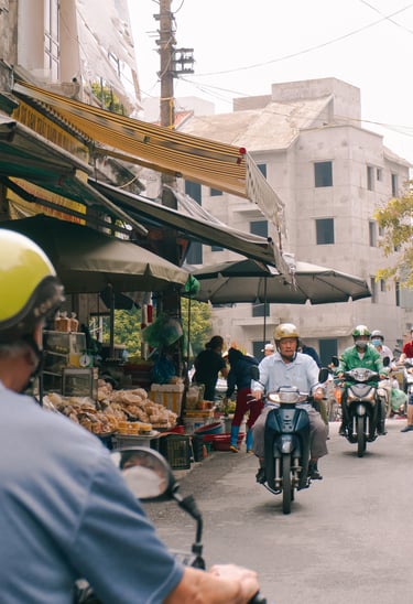 Hanoi Vietnam Local Market