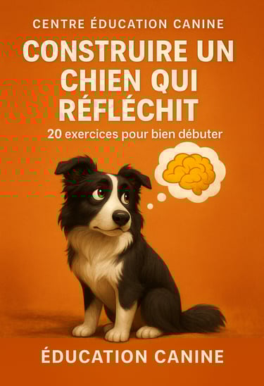Livre, livret et eBook d’éducation canine – contenu pratique pour chiens et chiots. Centre Éducation Canine Lionel Renier.