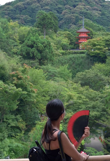 "過去の景色では未来を見ることができる" - Kyoto, Japan