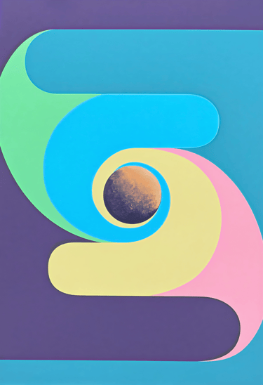 Eclipse at Dusk, Limited Edition Serigraph by New York artist Sean Gannon and Taller75Grados CDMX