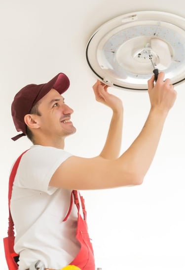 lighting fixture installation handyman Mount Pleasant Utah