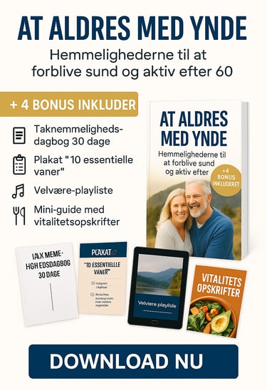 “At Aldres med Ynde Hemmelighederne til at Forblive Sund og Aktiv Efter 60”