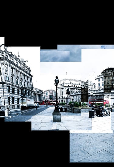 A joiner photo of the bank of England