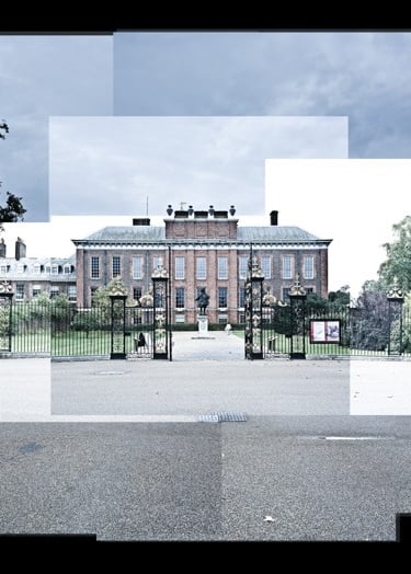 A massive joiner composition of Kensington Palace