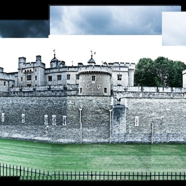 A gigantic joiner photo composition of the Tower of London #2