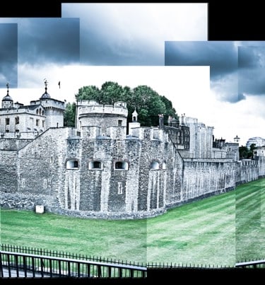 A huge photo joiner of the Tower of London #1