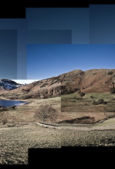 A joiner composition of Slaters Bridge walk