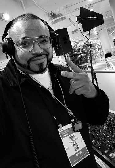 Rico Sanchez Live at Prom Fashion week DJing Ashley Lauren's Runway Show