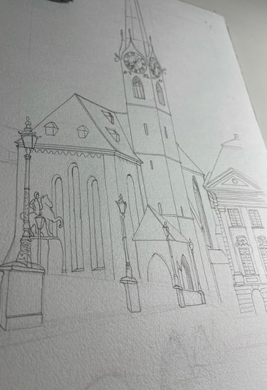 Zürich Fraumünster Projekt Start 2