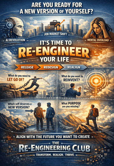 re-engineer your liife update your version