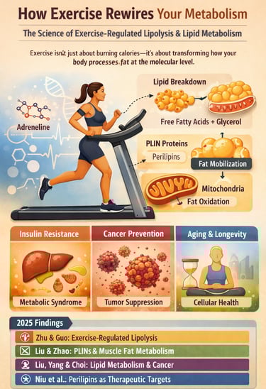 Why Exercise Works When Diet Fails: The Molecular Biology of Fat Burning