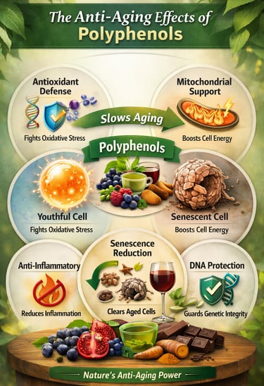 Plant Polyphenols & Cellular Aging: 2025 Research Insights