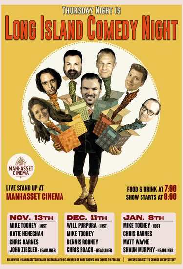 Long Island comedy night