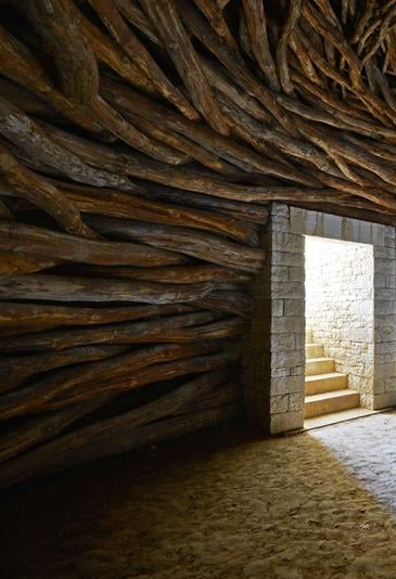 instalação Andy Goldsworthy