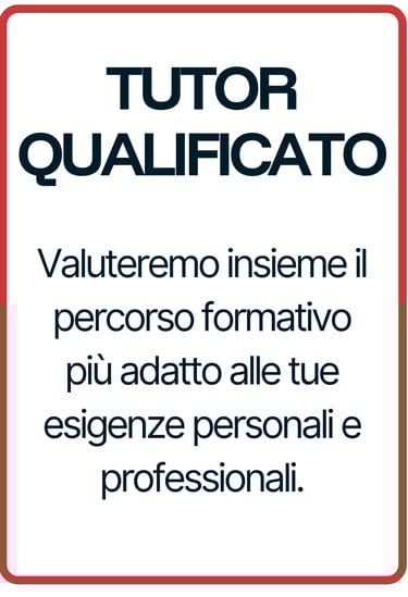Card Tutor Qualificato Polo Didattico ID&M