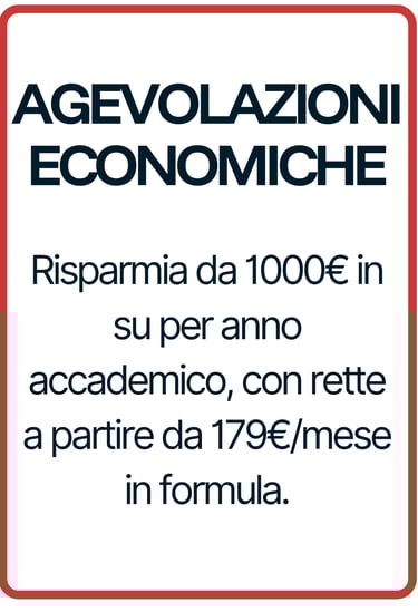 Card Agevolazioni Economiche Polo Didattico ID&M