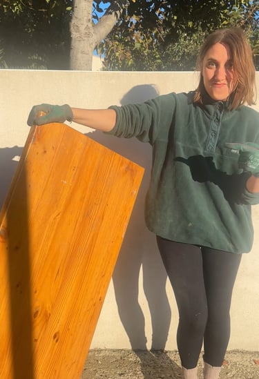 je fabrique ma prore table naga