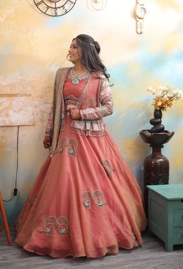 "Detailed comparison chart showing different Best wedding makeup Vadodara price packages by R&D 