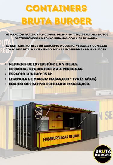 Containers Bruta Burger