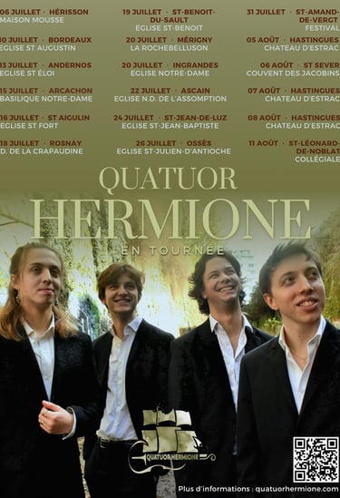 Quatuor Hermione - Tournée 2025