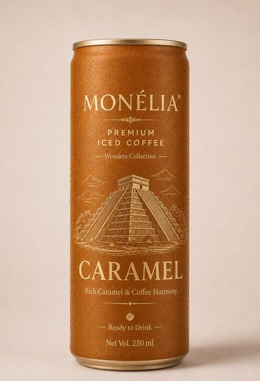 MONÉLIA Iced Coffee Wonders Collection with six premium flavors