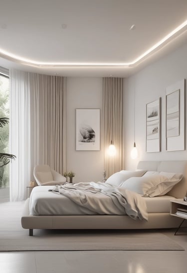 Bright living room with modern inventory