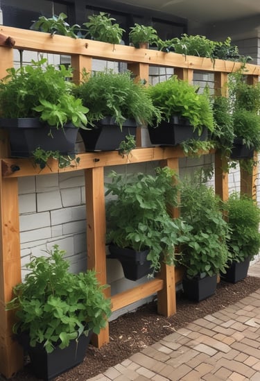 Building a Space-Saving Trellis System