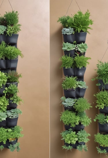 Creating Hanging Pocket Planters