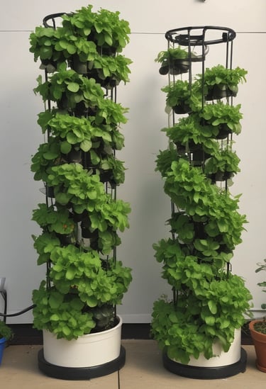 Constructing a Compact Hydroponic Tower