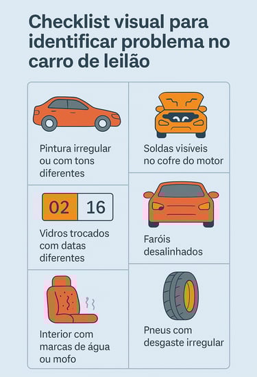 checklist para leilao