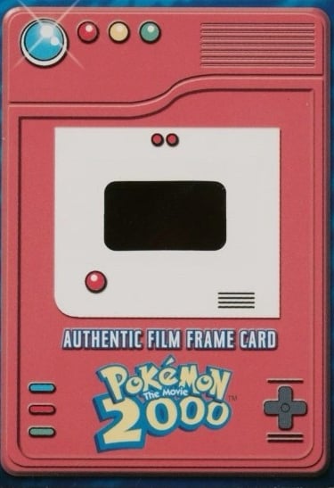 Authantic Film Frame Topps Pokémon The Movie 2000 front