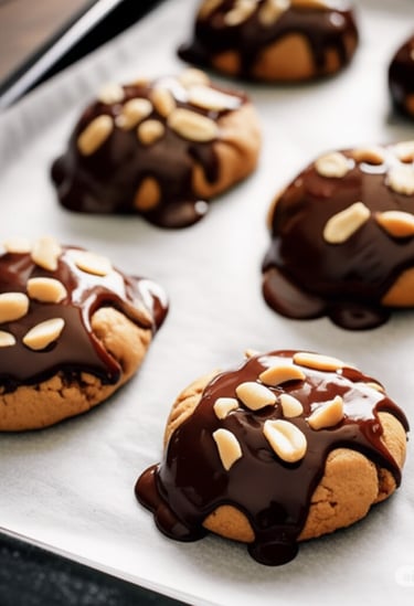 Peanut Butter Lava Cookies Recipe