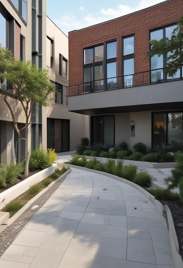 Bright living room with modern inventory