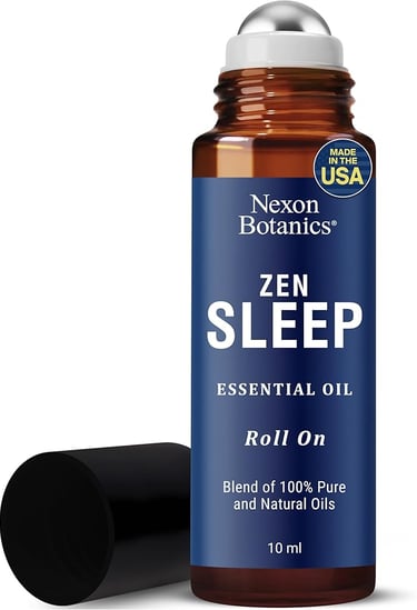 a roll on essential oil for sleep and stress