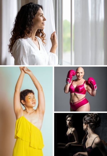 women with cancer photography shoots
