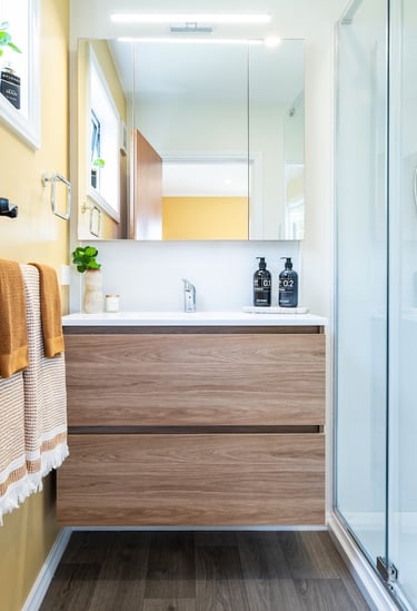 Wellington bathroom renovation - Peaky Builders