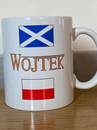 Personalised Mug, Design Your Own Mug, Poland, Scotland