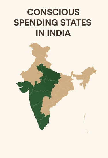 a map of india with the words,'conscious, conscious and conscious in india
