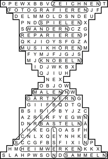 a crossworded word search puzzle puzzle game