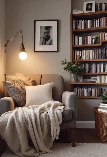 Bright living room with modern inventory