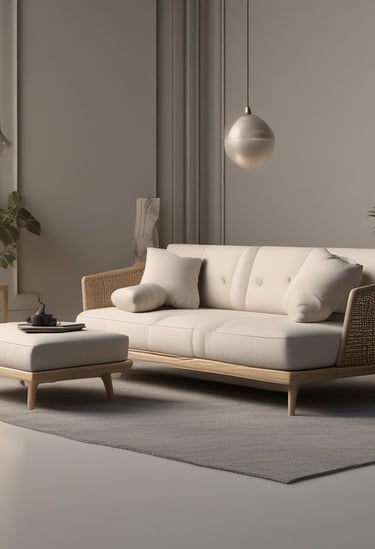 Bright living room with modern inventory