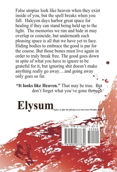 elysum back blurb